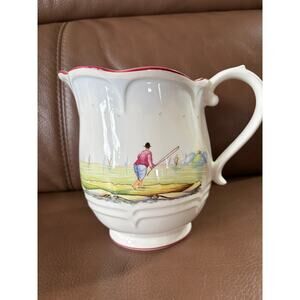 C E Corey "Pescador" Pitcher Signed